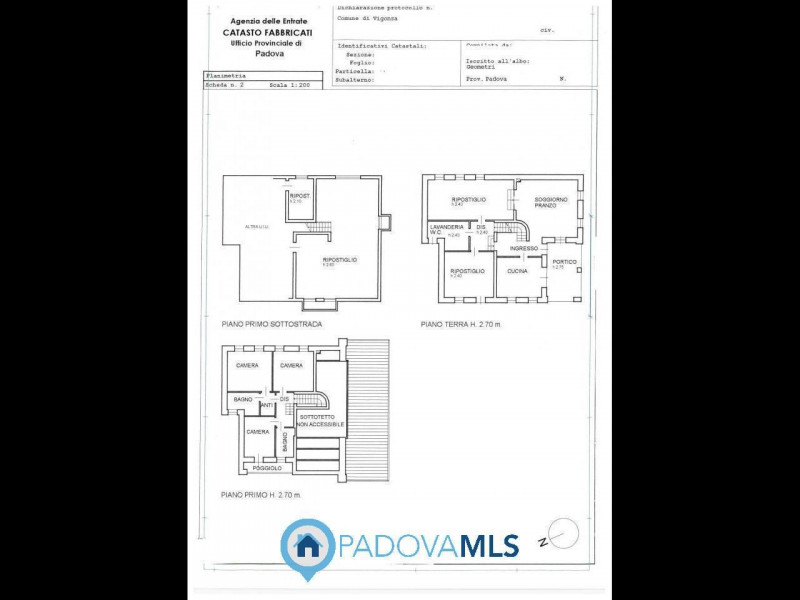 Immobile in esclusiva al Gruppo Padova MLS

PERAROLO DI VIGONZA Signorile VILLA SINGOLA immersa n...
