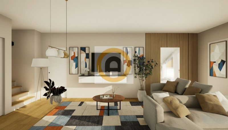 Scopri questa moderna villa a schiera di testa, situata in un elegante contesto residenziale nel ...