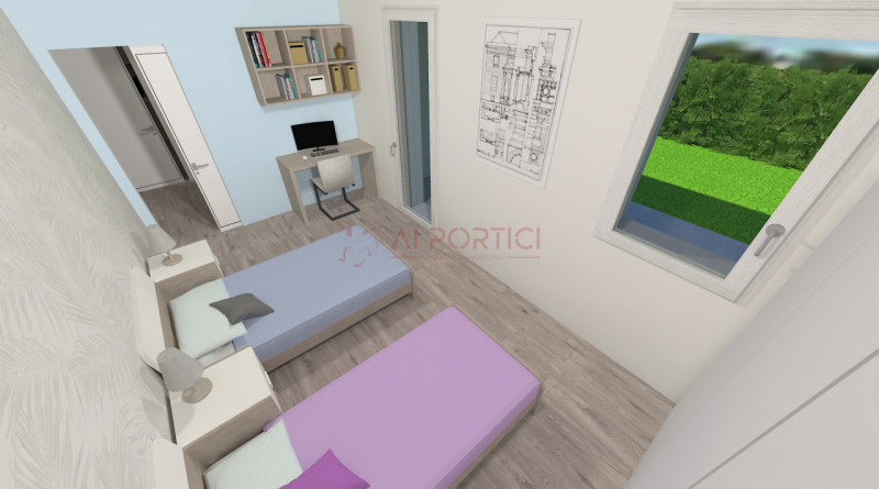 BRUGINE - Porzione di BIFAMILIARE sviluppata interamente al piano terra con spazio esterno di 550...