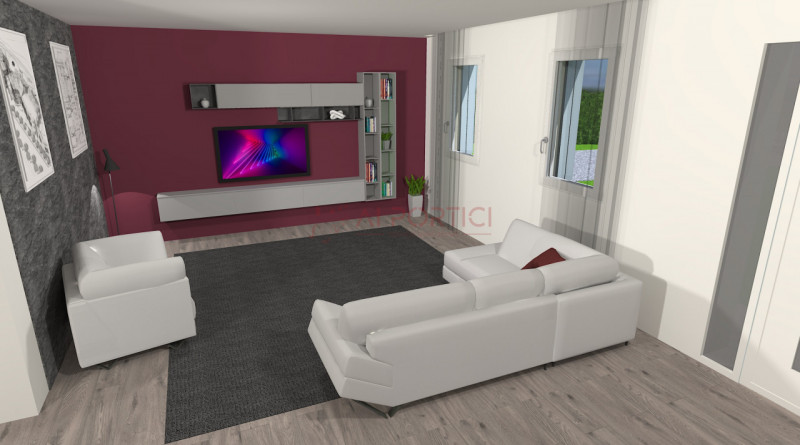 BRUGINE - Porzione di BIFAMILIARE sviluppata interamente al piano terra con spazio esterno di 550...