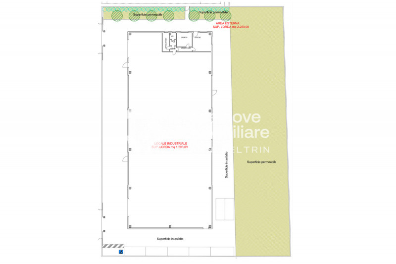 (Per INFO Feltrin ing. Gianni 3288349492) Proponiamo in vendita capannone con altezza utile di 7 ...