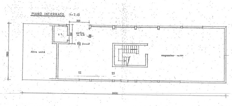 Noventa Padovana vendesi negozio di 360 mq con magazzino seminterrato di ulteriori 300 mq.
Prezzo...