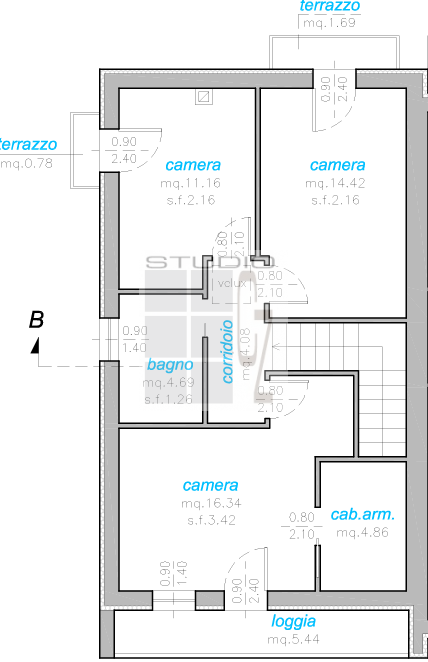 In NUOVO contesto residenziale, a pochi passi dal centro, sapientemente progettato e distribuito,...
