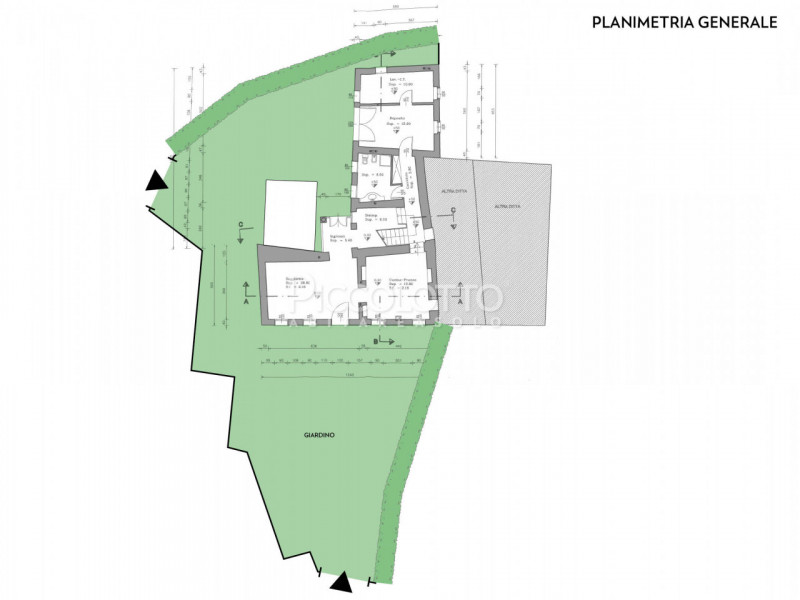 Rif. V5239 - Antica casa in pietra situata in pregevole contesto a pochi minuti da Asolo e nelle ...