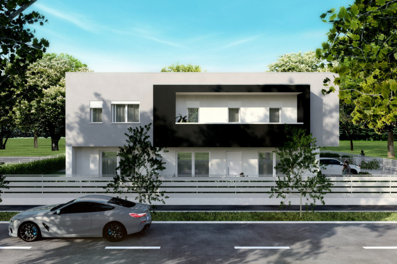 Scopri l'eleganza e la modernità delle nuove porzioni di questa porzione di trifamiliare in vendi...