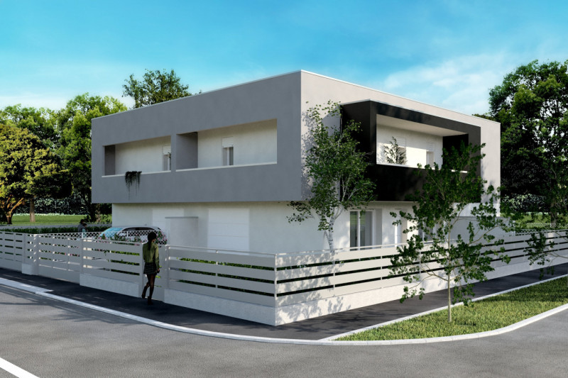 Scopri l'eleganza e la modernità delle nuove porzioni di questa porzione di trifamiliare in vendi...