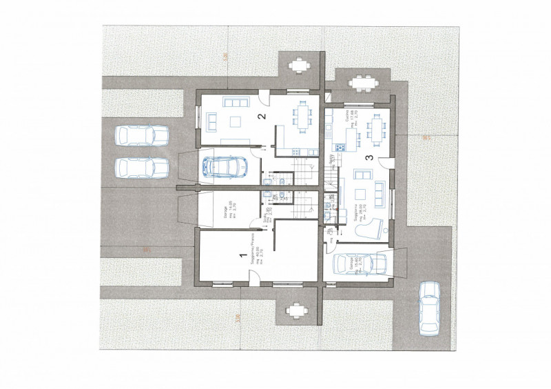 Scopri l'eleganza e la modernità delle nuove porzioni di questa porzione di trifamiliare in vendi...