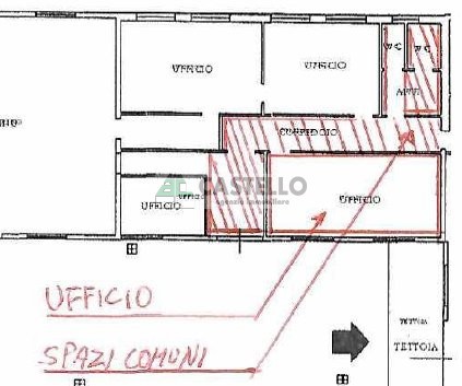 Pianiga Mellaredo a circa 1km dal centro paese proponiamo ufficio al piano terra completo di arre...
