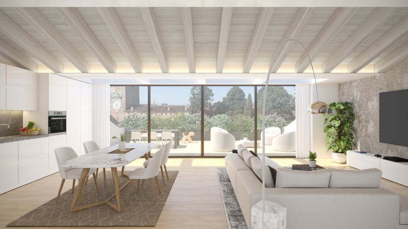 Vendiamo quattro esclusivi appartamenti situati nella prima linea di palazzi lungo il corso XXIX ...