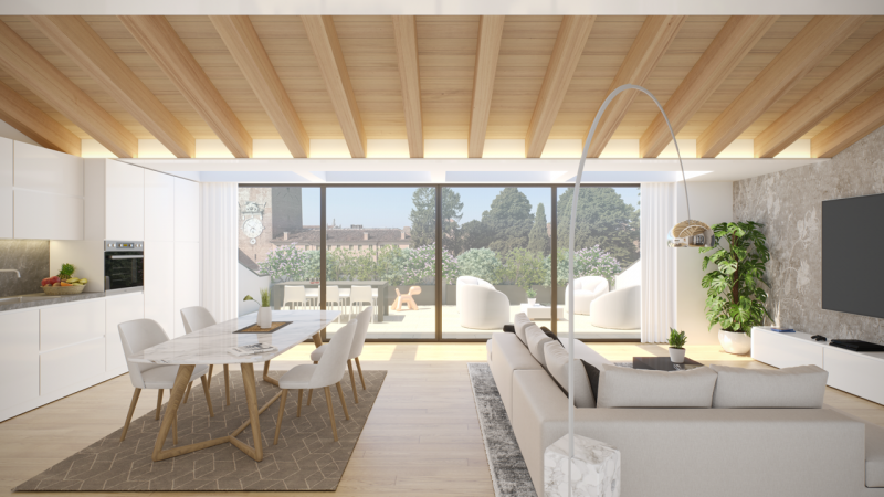 Vendiamo quattro esclusivi appartamenti situati nella prima linea di palazzi lungo il corso XXIX ...