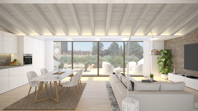 Vendiamo quattro esclusivi appartamenti situati nella prima linea di palazzi lungo il corso XXIX ...