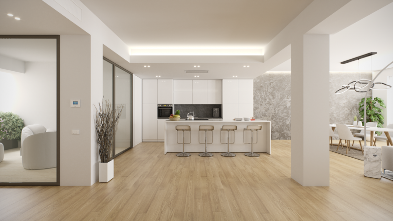 Vendiamo quattro esclusivi appartamenti situati nella prima linea di palazzi lungo il corso XXIX ...