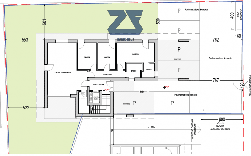 Splendido appartamento a piano terra situato nella storica zona centrale di Castello di Godego. 
...