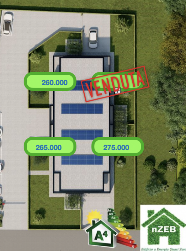 Nuove e moderne villette quadrifamiliari disposte "a croce".

Situate nel Comune di Legnaro, nell...