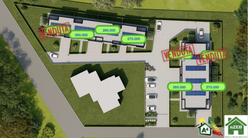 Nuove e moderne villette quadrifamiliari disposte "a croce".

Situate nel Comune di Legnaro, nell...