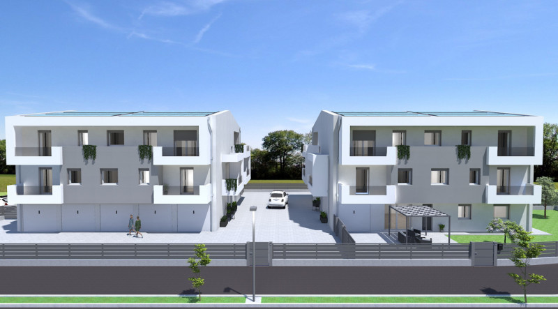 SAONARA: attico al piano secondo in un moderno complesso residenziale in costruzione composto da ...