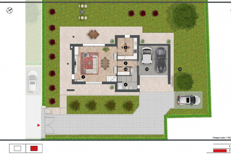 Abano Terme, quartiere San Lorenzo, proponiamo un'esclusiva villa singola in costruzione in class...