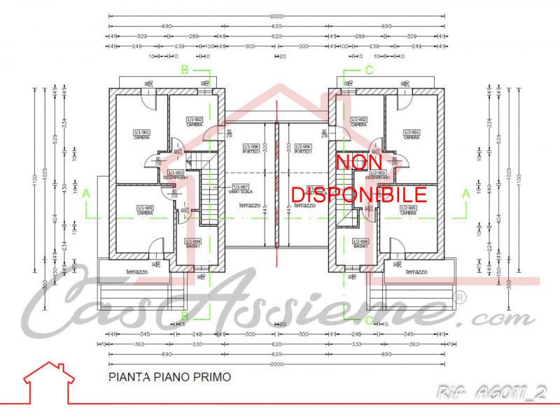 Rif. AG011_2
IN FASE DI COSTRUZIONE - ULTIMA UNITA'
In un contesto residenziale in fase di import...