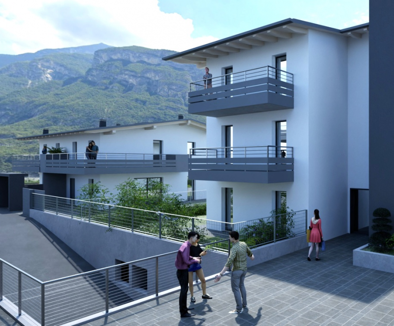 Trilocale con ampio giardino in classe A+