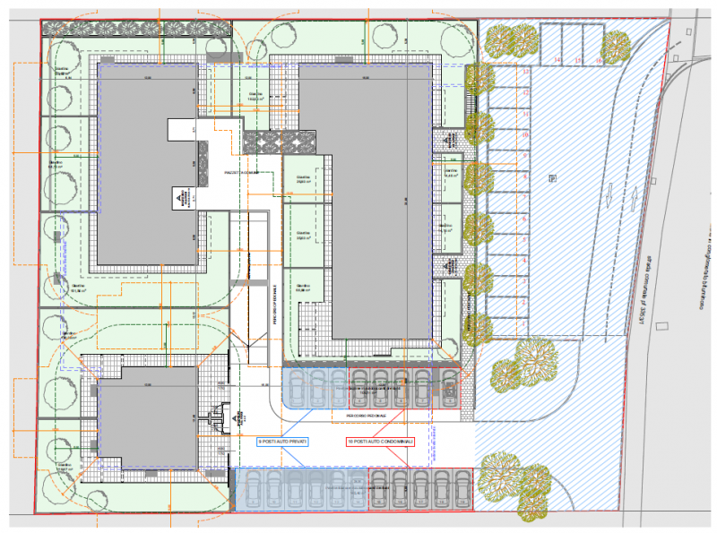 Trilocale con ampio giardino in classe A+