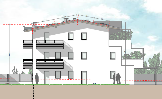 Trilocale con ampio giardino in classe A+