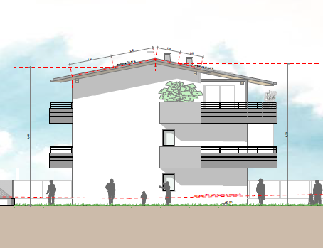 Trilocale con ampio giardino in classe A+