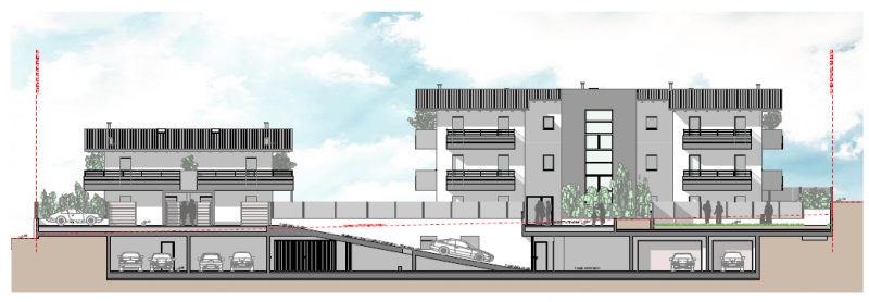 Trilocale con ampio giardino in classe A+