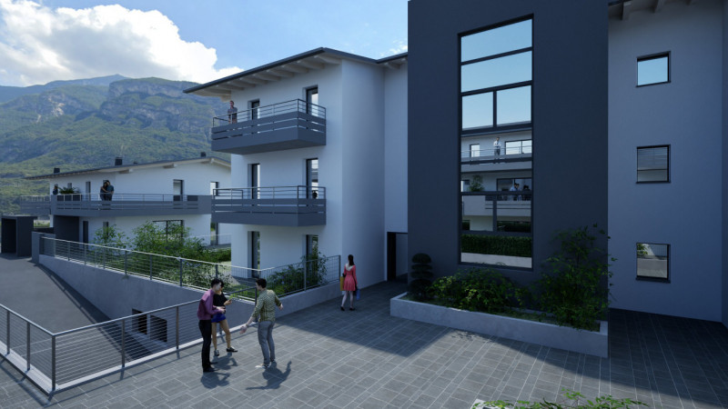 Trilocale con ampio giardino in classe A+