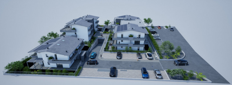 Trilocale con ampio giardino in classe A+