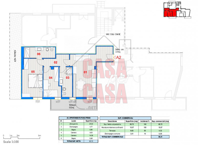 Scopri questo affascinante appartamento trilocale  di 82 mq. comm.  situato nel cuore di Padova, ...