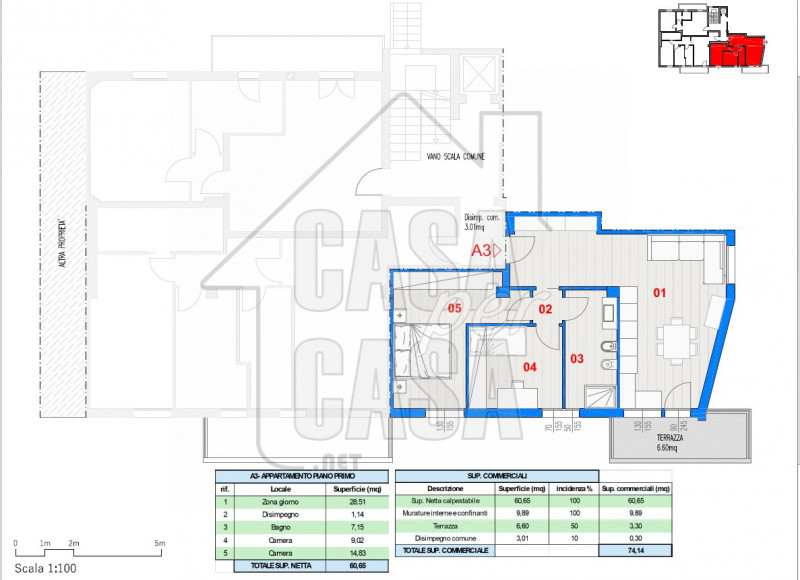Scopri questo affascinante appartamento trilocale  di 82 mq. comm.  situato nel cuore di Padova, ...