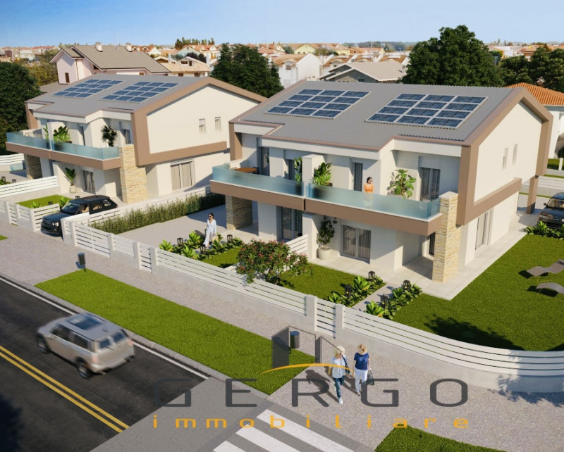 (Per INFO Cristina 3389226442) Trifamiliare di nuova costruzione classe A4. A San Giacomo di Albi...