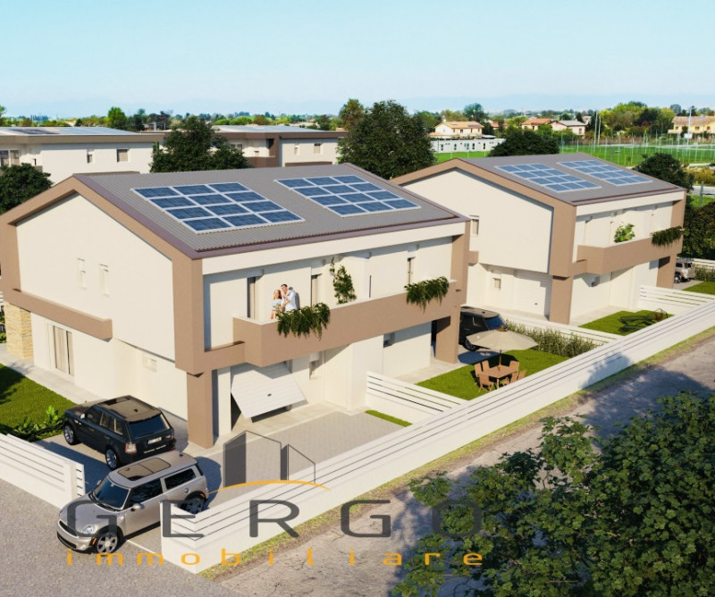 (Per INFO Cristina 3389226442) Trifamiliare di nuova costruzione classe A4. A San Giacomo di Albi...