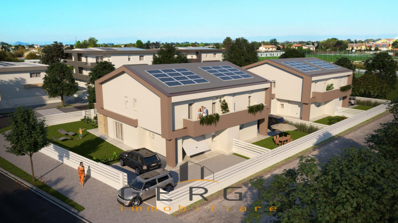 (Per INFO Cristina 3389226442) Trifamiliare di nuova costruzione classe A4. A San Giacomo di Albi...