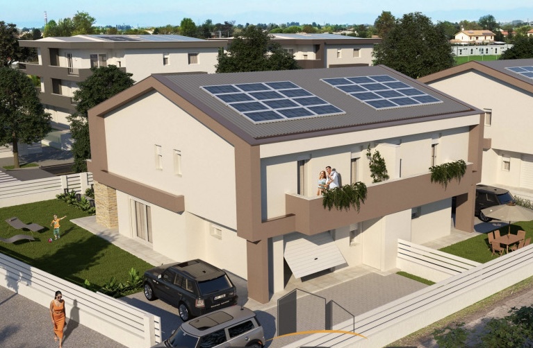 (Per INFO Cristina 3389226442) Trifamiliare di nuova costruzione classe A4. A San Giacomo di Albi...