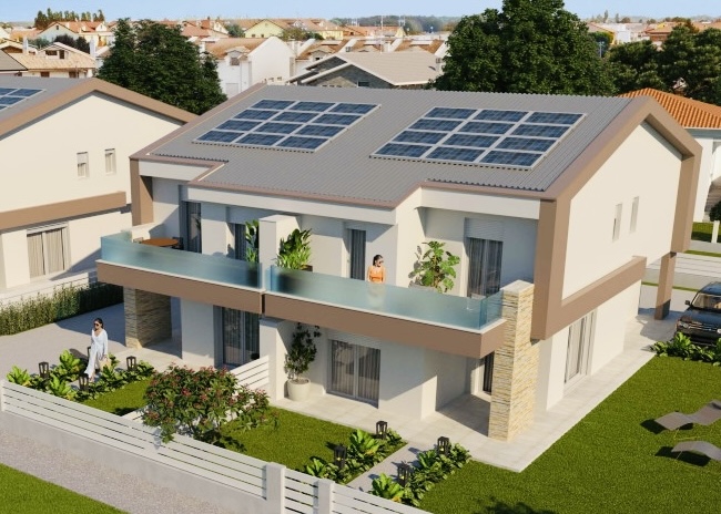 (Per INFO Cristina 3389226442) Trifamiliare di nuova costruzione classe A4. A San Giacomo di Albi...