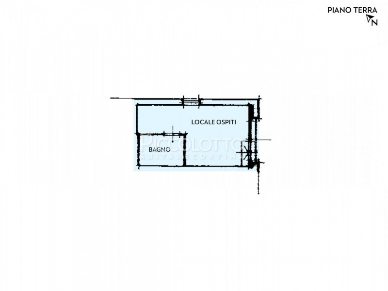 Rif. V5257 - Suggestivo attico in zona tranquilla e panoramica di Cortina d’Ampezzo, a pochi pass...