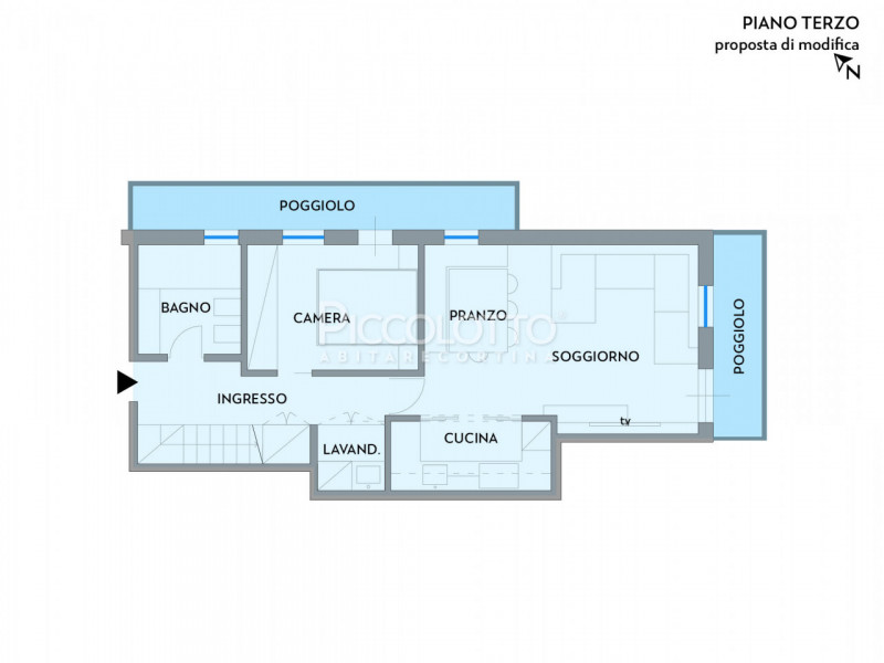 Rif. V5257 - Suggestivo attico in zona tranquilla e panoramica di Cortina d’Ampezzo, a pochi pass...