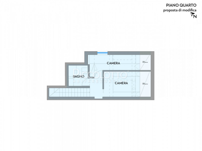 Rif. V5257 - Suggestivo attico in zona tranquilla e panoramica di Cortina d’Ampezzo, a pochi pass...