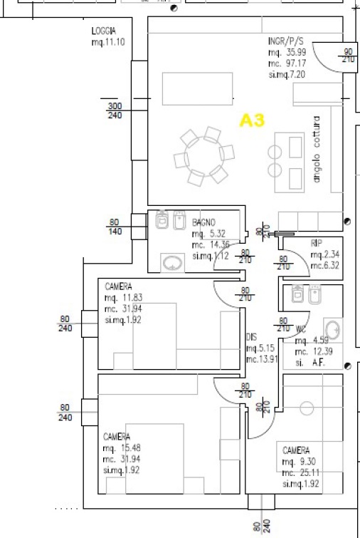 Riferimento annuncio: A3/G18 – A Treviso (TV), zona Sant’Artemio, proponiamo in vendita appartame...