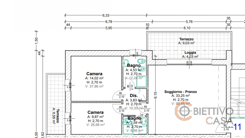 Scoprite un'opportunità unica nel cuore di Vigodarzere! Presentiamo un elegante appartamento tril...