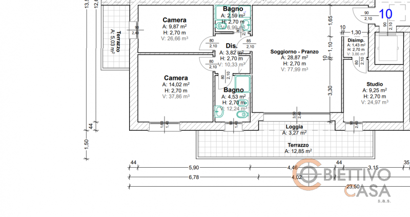 Scoprite un'opportunità unica nel cuore di Vigodarzere! Presentiamo un elegante appartamento tril...