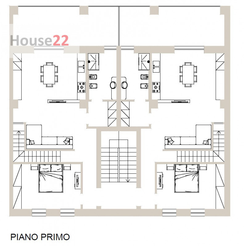 Questo SPAZIOSO TERRATETTO, con una volumetria totale di 1750 mc, fa parte di un contesto rurale ...