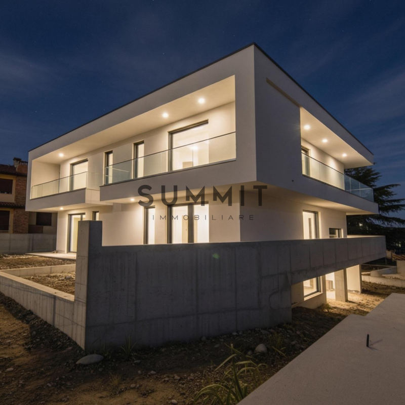 SANTORSO: in posizione panoramica, bellissima BIFAMILIARE dalle ampie metrature completamente ind...