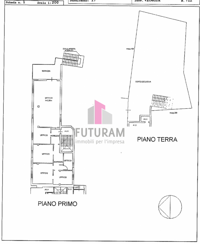 CAMISANO VICENTINO - RIF.579FUTURAM - PER INFO 0444/310220 - 392/9183796
Nel centro del paese, co...