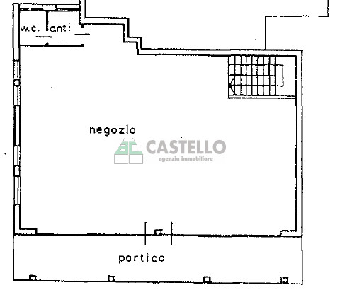 Cadoneghe Castagnara negozio di ampia metratura in zona di forte passaggio