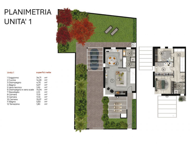 Proponiamo in vendita una splendida bifamiliare di nuova costruzione situata nella prima periferi...