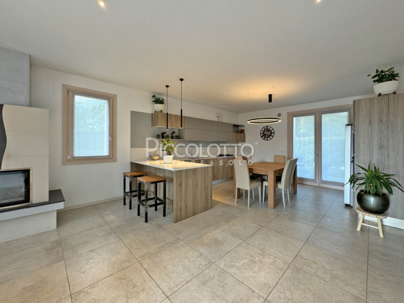 Rif. V5261 - Villetta abbinata di recente costruzione in vendita a Pieve del Grappa, in località ...