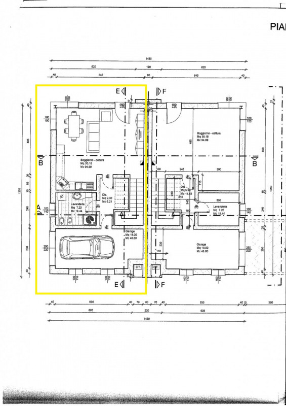 A Pozzonovo, porzione di bifamiliare al grezzo con ampio giardino privato

In una zona tranquilla...