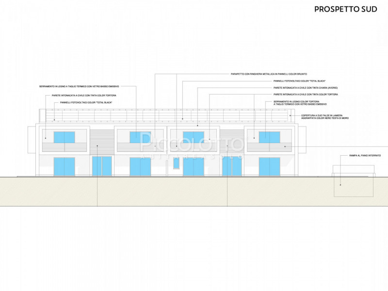 Rif. 5287 F - Asolo, località Pagnano, in vendita attico di nuova costruzione situato in un tranq...